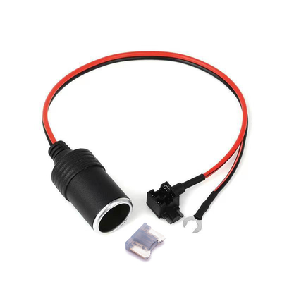 DC 12 Car Charger Power Cigarette Lighter Female Socket Plug Adapter To Add A Circuit Fuse Holder
