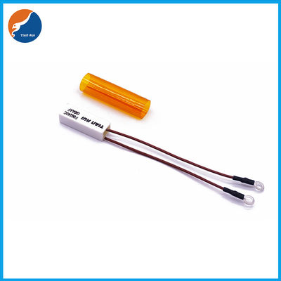 Ceramic Thermal Cutoff Thermal Fuses F00240C 10A 250V 240C For Hair Straightener Curling Iron
