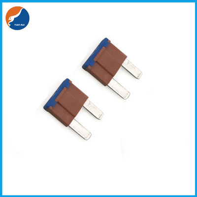 0.5A - 30A Micro Car Fuses 80V DC Copper Alloy Plug In ATN Blade Type