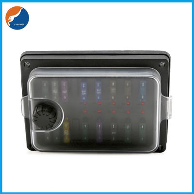 LED Indicator 25A Waterproof Automotive Fuse Box 10 Way Fuse Holder