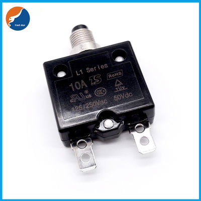 3A-50A 50VDC Thermal Circuit Breaker For Electronic Current Limiter