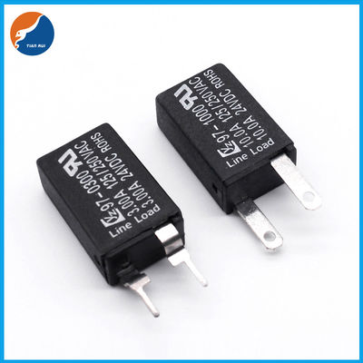 Electronic Push To Reset Thermal Circuit Breaker 0.8~15A Single Pole