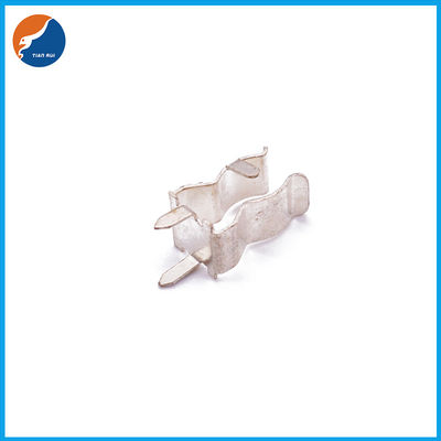 SL-520L Tin Plating Cartridge Fuse Clip With End Stops Straight Leads