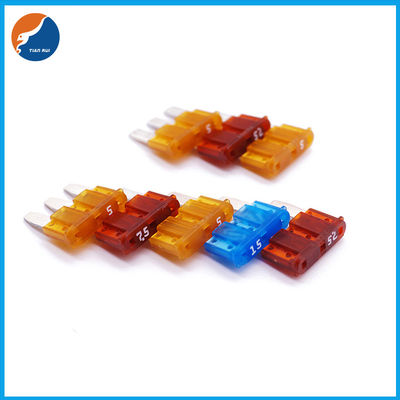 5A-15A Automotive Micro Fuses Plug In 3 Terminal Tiny Blade Legs