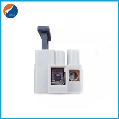 2 PIN Pole PCB Screw Fuse Terminal Connector Block With Glass Ceramic Tube Fuse