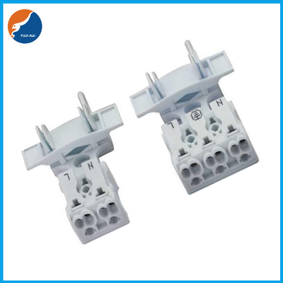 Screwless Cable Clamp Wire Push In Connector P02-SR1 P02-SR2 For Lamp