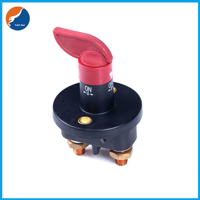 Truck Car Electrical Starter Switch , Brass Terminal Main Battery Disconnect Switch
