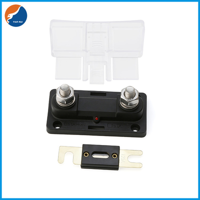 Automotive LED Indicator Fuse Holder 2 Pin 32V 300A ANL Fuse Holder For Car Audio
