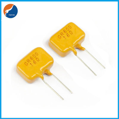 600V PPTC Resettable Fuses Lead Halogen Free Low Operating Current