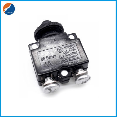 88 Series Plastic Nut Resettable Manual Reset Overload Protector Thermal Motor Protection Circuit Breaker