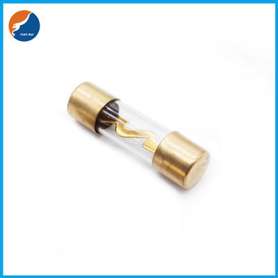 Car Audio Stereo System Amp Gold Nickel Plated Automotive Auto Tube Glass 5AG AGU Fuse 10x38mm