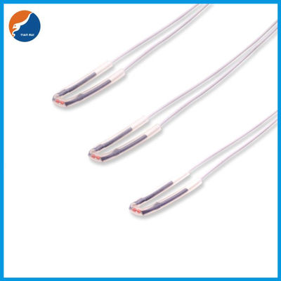 Rectifier Diode MF58 Glass Bead Sealed NTC Temperature Sensors Probe 50K Ohm 100K Ohm For Induction Cooker