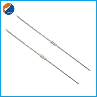 T6D T7F TAMURA Thermal Cutoff Fuses Axial Lead Tinned Copper Wire