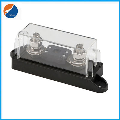 Thick Base ANM Fuse Blocks Transparent PC Cover Bolt On Fuse Holder