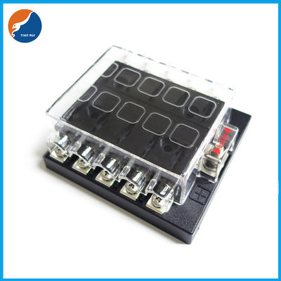 1 Input 10 Output Standard Universal Blade Fuse Block With Screw Terminal
