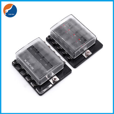 10 Ways Circuit Automotive Car Auto Blade Fuse Box With Cover