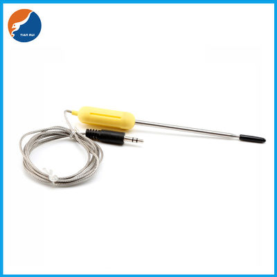 Silicone Handle Stainless Steel Probe BBQ Temperature Sensor