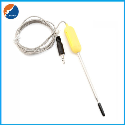 Silicone Handle Stainless Steel Probe BBQ Temperature Sensor