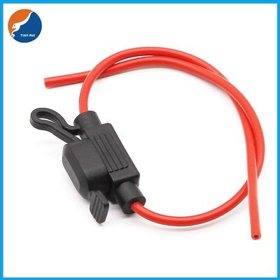 18 AWG Wire Automotive Inline Type ATT Micro Low Profile Blade Fuse Holder