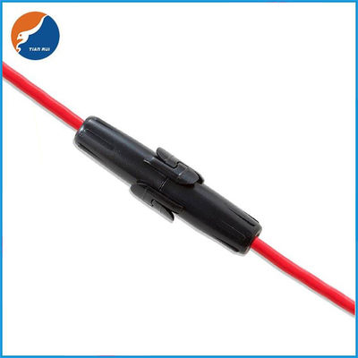 14AWG 16AWG 18AWG 20AWG Gauge Twist-Lock In-line Fuse Holder For 6x30mm Fast Blow Glass Fuse