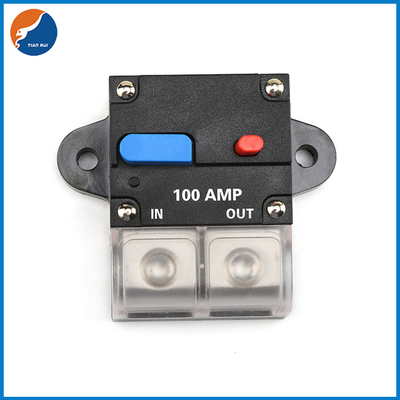 Waterproof Protective Stereo Audio Amplifier Manual Reset Circuit Breaker For Auto Car Marine Boat