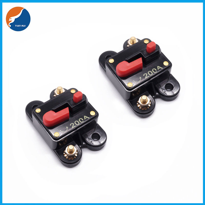 32V CB-02 100 200 AMP Automotive Circuit Breakers For Stereo Audio Video