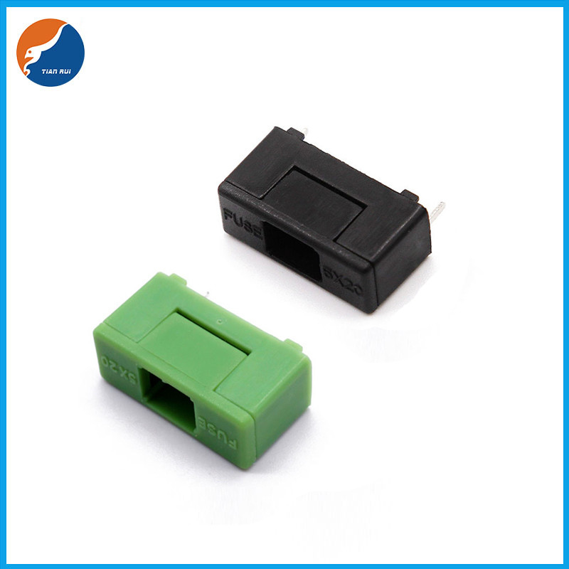 PTF-78 PTF78 Electrical PA Housing 5x20mm PCB Mount Ceramic Glass Current Fuse Holder